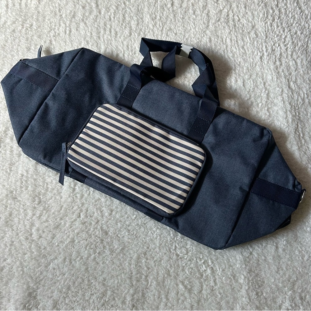 DSW Navy Blue Duffle Bag NEW